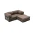 Atelier del Sofa Ugaona garnitura Comfort Mini, 190 cm, Siva