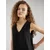 VERO MODA Top ALVA, črna