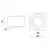 Spot svetlo OH37S 35W/230V 5 cm crno
