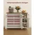 Songmics omara 35x100x75 cm rjava