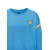 BENCH Majica azur/med/bela