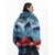 Desigual Prehodna jakna modra/temno modra/rdeča