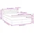 Vidaxl Box spring postelja z vzmetnico roza 140x220 cm žamet