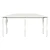 Sjenica s navlakama za stupove 2,98x5,3x2,59 m krem 160 g/m2