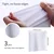 K&F 3pcs* Microfiber Cleaning cloth Kit, 15*15cm, White, Dry, in vacuum