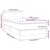 Vidaxl Box spring postelja z vzmetnico temno siva 90x200 cm blago