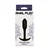 ToyJoy Smooth Anal Plug Medium Black