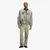 Bomber adidas Shiny Originals Bomber Jacket Silver Pebble S