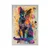 Plakat mačka v imitaciji umetniške slike - 20x30 black