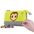 PIXIE CREW veliko etui SIVO/NEON RUMENO
