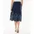 Mexx Ženska suknja MF007401461W, Midi, Teget