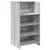 Recepcijski stol sivi Sonoma 55x50x103,5 cm izrađeno drvo