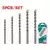 Total Petodelni set SDS plus burgija TACSD5055, 4-10mm