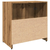 vidaXL Omarica za umivalnik artisan hrast 60x33x60 cm inž. les