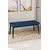 Hanah Home klupa Pera Bench, 105 cm, teget / crna