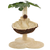 Penjalica za mačke sa stupovima za grebanje od sisala 50 cm bež i smeđa