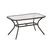 Gardenson VRTNA GARNITURA RAVENNA aluminij barve grafita, temno rjava