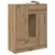 Komoda s ladicama i vratima artisan hrast 73x31x90 cm