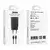 Kućni Punjač SU-P103 Super Fast PD 25W 3A Type C na Type C, Crni