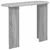 Konzolna stolica s pohranom Siva sonoma 100 x 39,5 x 75 cm