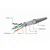 Gembird CAT5e FTP LAN cable, solid, 100m | FPC-5004E-SO/100C