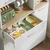 Homestar Kuhinjski omarica 90x35x183 cm Bela