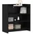 Kreveta Crni hrast 75 x 36 x 80 cm Konstruirano drvo