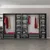 Hanah Home Garderober Kale-4942, 315x190x52 cm, Antracit