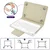 Futrola Leather 10-11 in sa bluetooth tastaturom, Bela