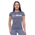 GymBeam Women‘s Mesh T-Shirt Essence Denim Blue