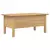 vidaXL Klubska miza s predalom BODO Medeno rjava 100 x 55 x 45,8 cm