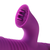 HiSmith HSG007 Conner Telescopic Dual Stimulation Vibrator Purple