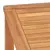 Vrtni blagovaonski stol 140 x 80 x 77 cm od masivne tikovine