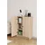 Hanah Home polica za knjige Bili3 Shelf 2 Lid, 80 cm, hrast Sonoma