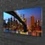 tulup.si Slika na akrilnem steklu Bridge mesto vode 120x60 cm 4 obešalnika