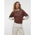 VERO MODA Pulover VMSILJE  rjasto rjava