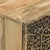 Vidaxl Stranska omarica 80x33x75 cm trden mangov les