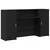 Recepcijski stol Crni hrast 180x50x103,5 cm Inženirsko drvo