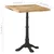 Bistro miza 60x60x77 cm robusten mangov les