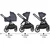 Cangaroo kolica za bebe Celebrity 3u1 – Graystone