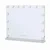 Bolzz LED ogledalo za šminkanje Mili 50 × 40 cm, Hollywood stil, belo