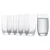 6-piece water glass set, crystalline glass, 392ml, Melody - Schott Z