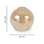 Luster na sajli LACRIMA HONEY 5xE27/60W/230V, prečnik 45 cm