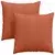 Jastučići za sofu 2 pcs Crvena narančasta 80 x 80 cm