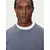 S.OLIVER Muški pleteni džemper sa dugim rukavima, Plavi