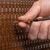 KADAX Balkonska prevleka za teraso iz tehnoratana 0,9 x 3 m, rjava, vrhunska, (5000358466)