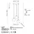 Opviq Luster Orbital-15-14006, 36x36x115cm, IP20, Belo-crni