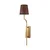 Opviq Zidna lampa Lumora-15332, 16x22x72cm, IP20, Zlatno-braon boje