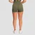 GymBeam Women‘s Combat Shorts Olive Grey