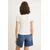 Trendyol Milla Ženska majica TWOSS26TS00243, Bela
